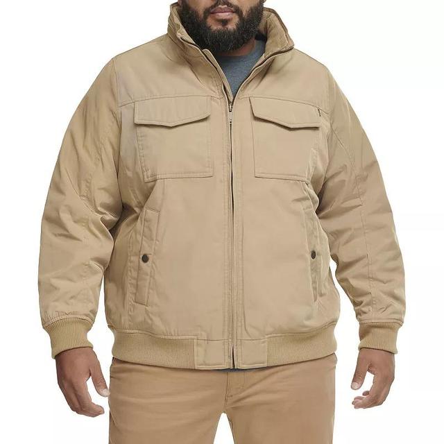 Big & Tall Dockers Polytwill 2 Pocket Bomber Jacket, Mens Product Image