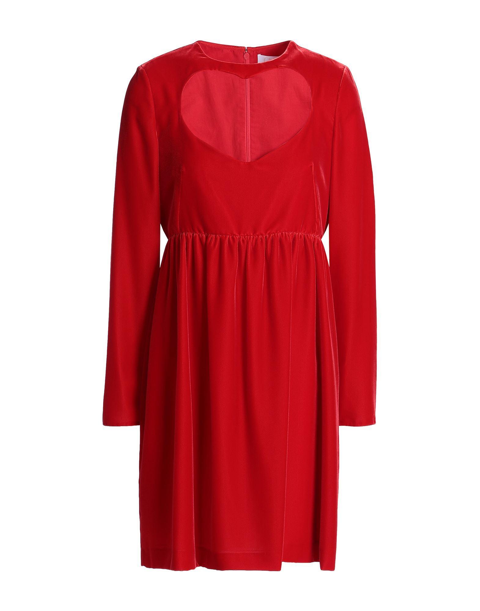 CHLOÉ Short Dresses In Red Product Image