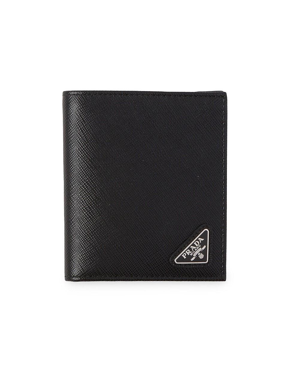 Mens Saffiano Leather Wallet Product Image