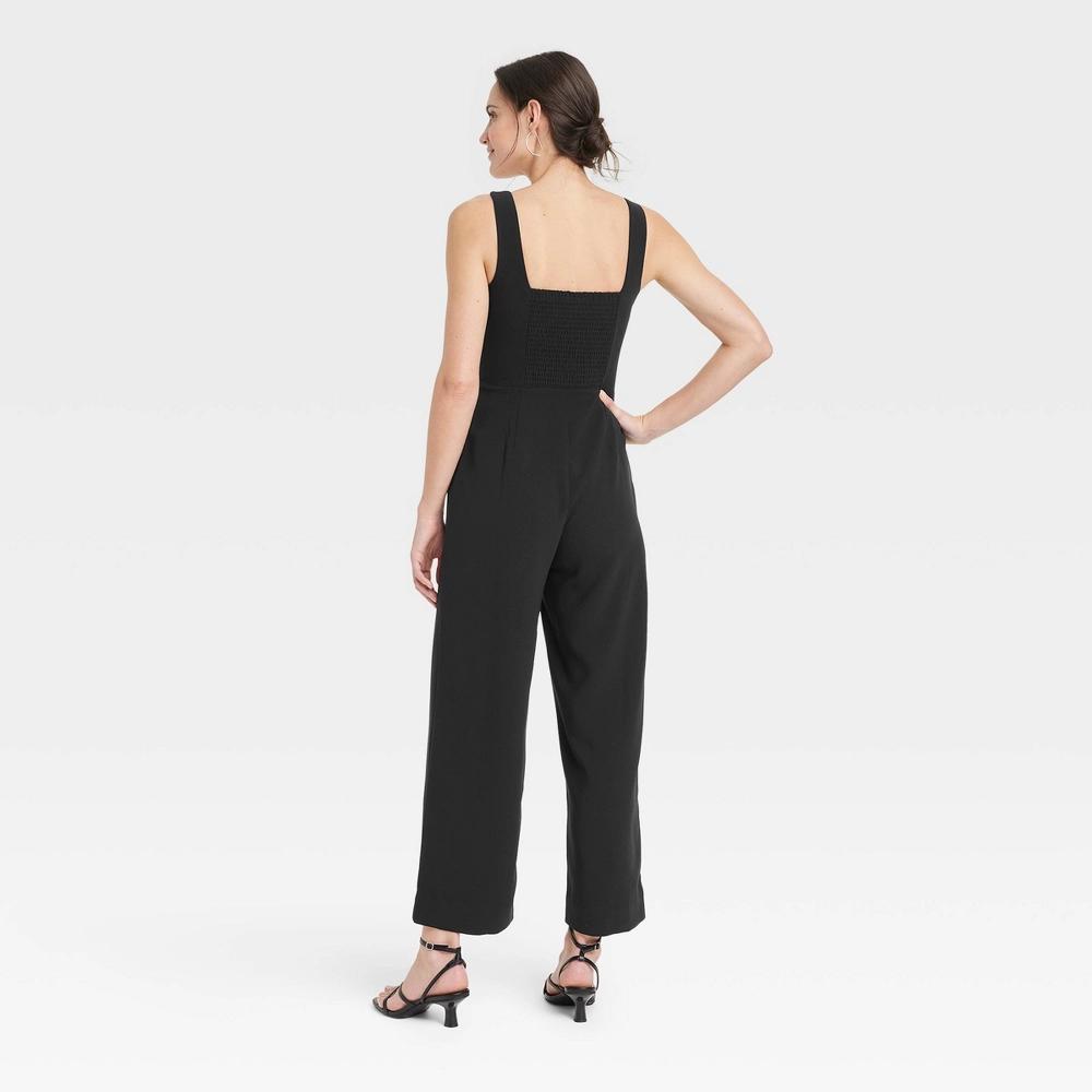 Women's Maxi Jumpsuit - A New Day™ Black XS Product Image