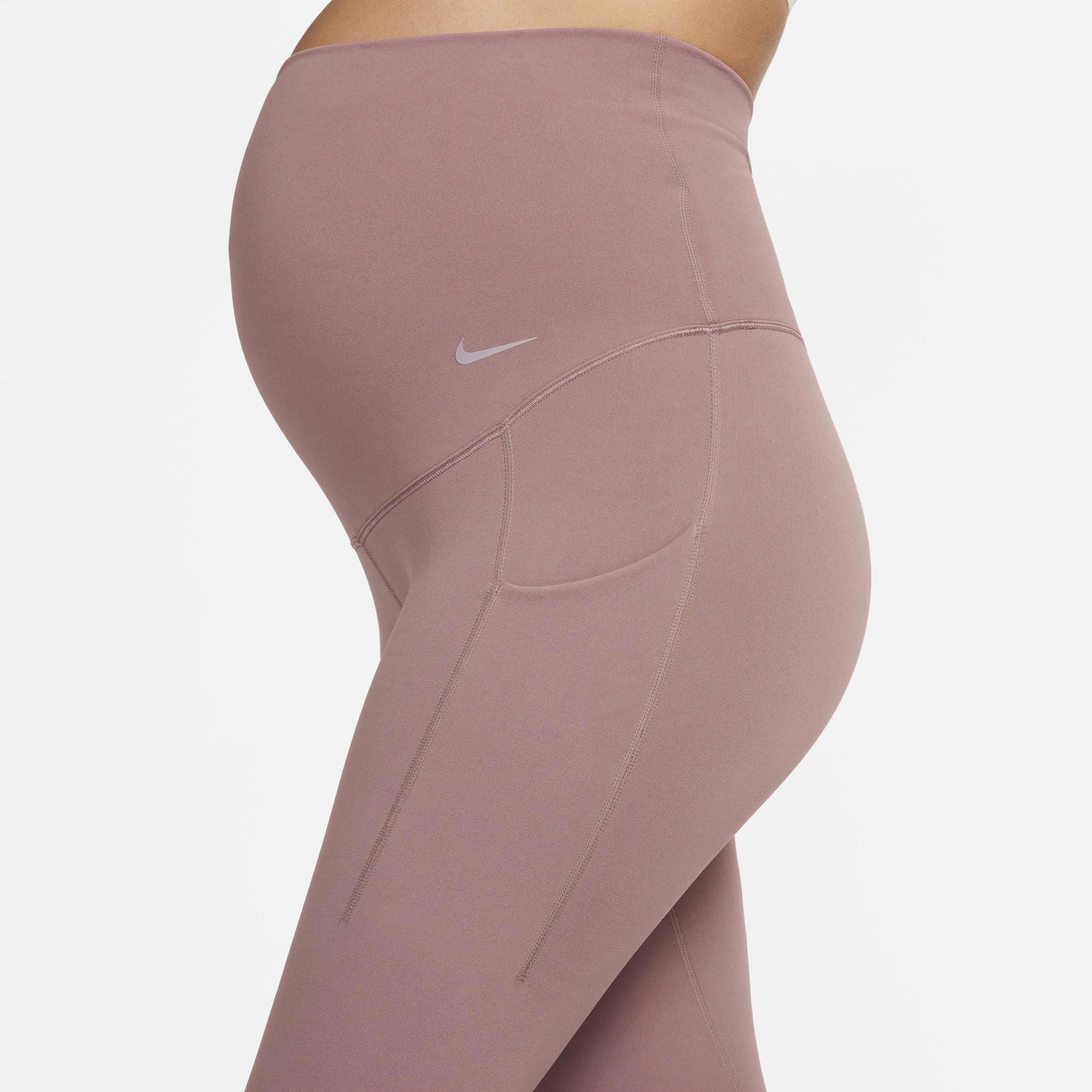 Nike Women's Zenvy (M) Gentle-Support High-Waisted 7/8 Leggings with Pockets (Maternity) Product Image