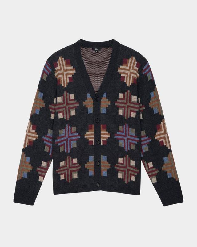 Men's Taos Jacquard Cardigan Product Image