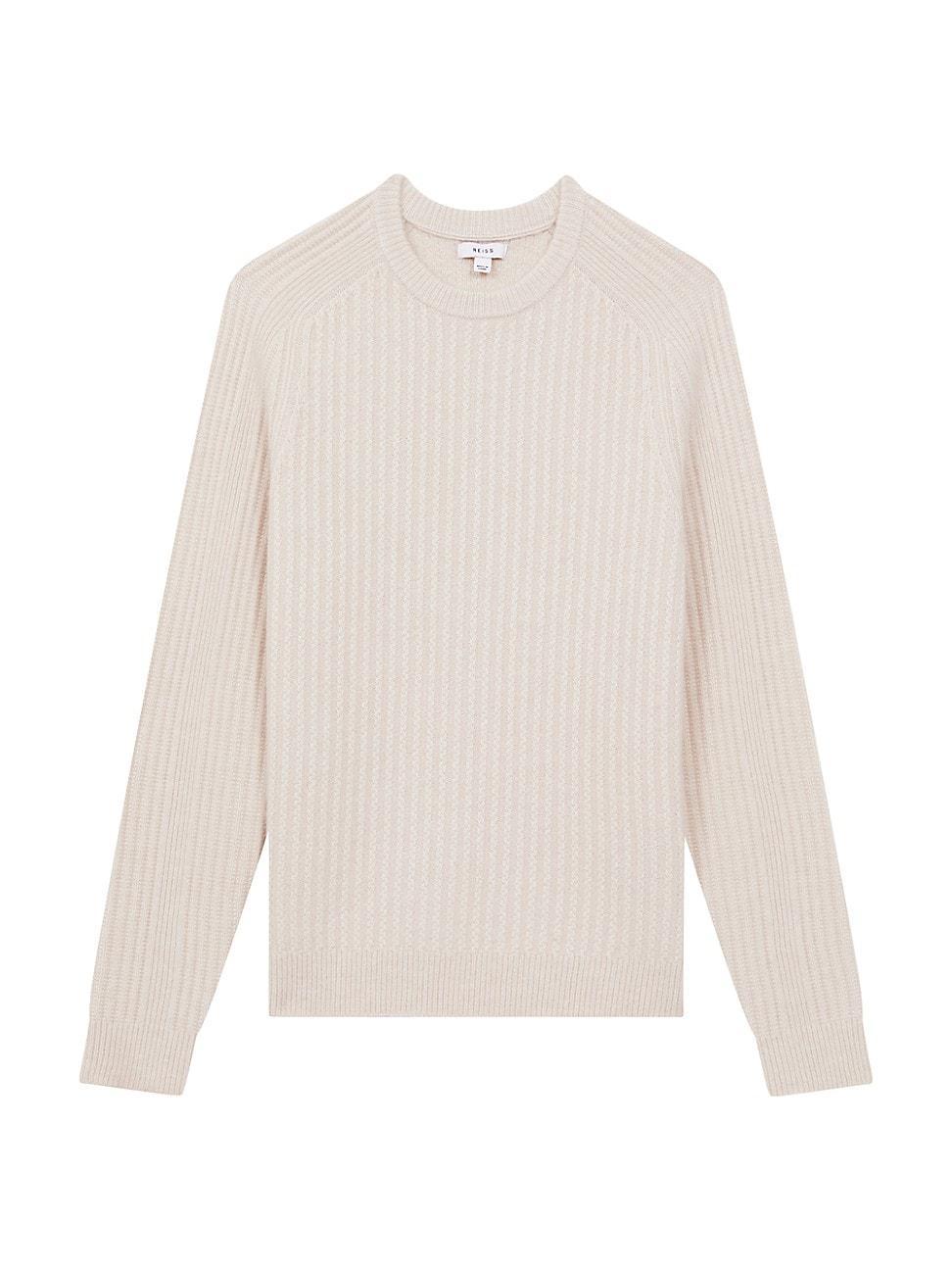 Mens Millerson Wool-Cotton Crewneck Sweater Product Image