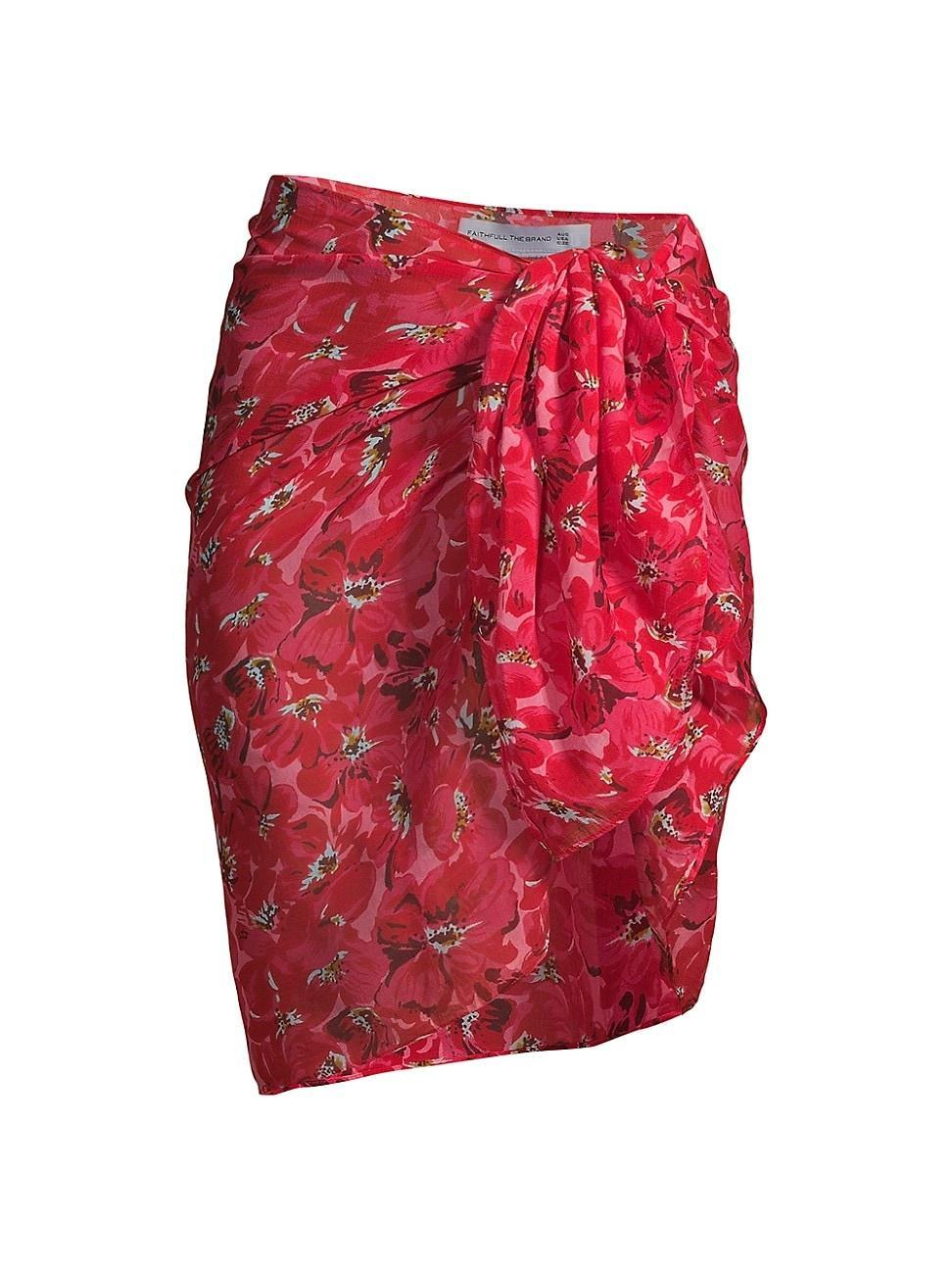 Womens LOasis Alca Floral Pareo Product Image