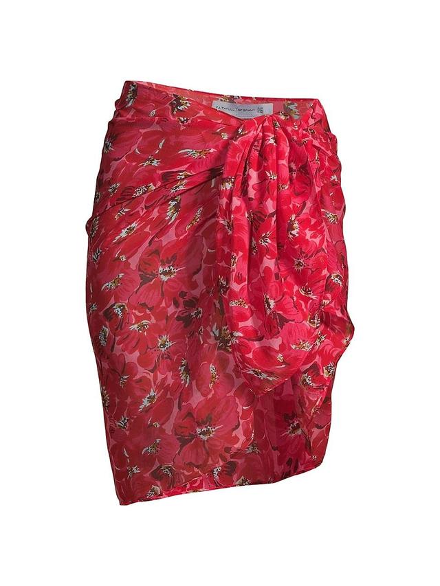 Womens LOasis Alca Floral Pareo Product Image