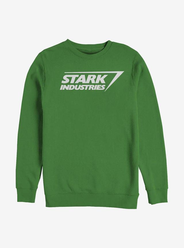 Marvel Iron Man Stark Logo Crew Sweatshirt Product Image