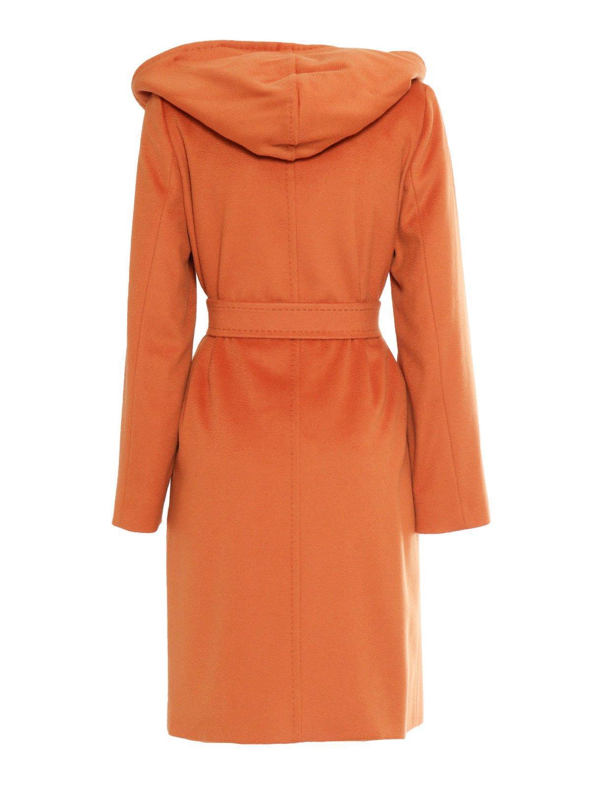 MAX MARA Newmang Orange Coat Product Image