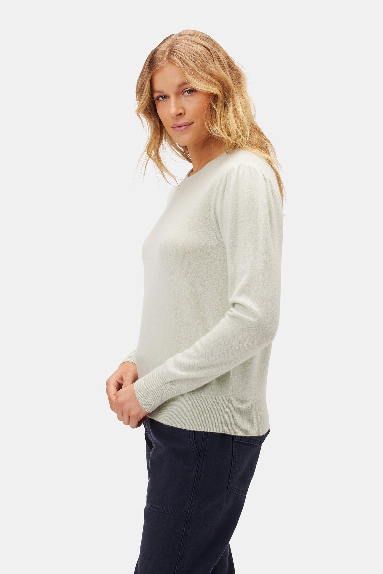 Odilia Cashmere Sweater - Mint Green Product Image