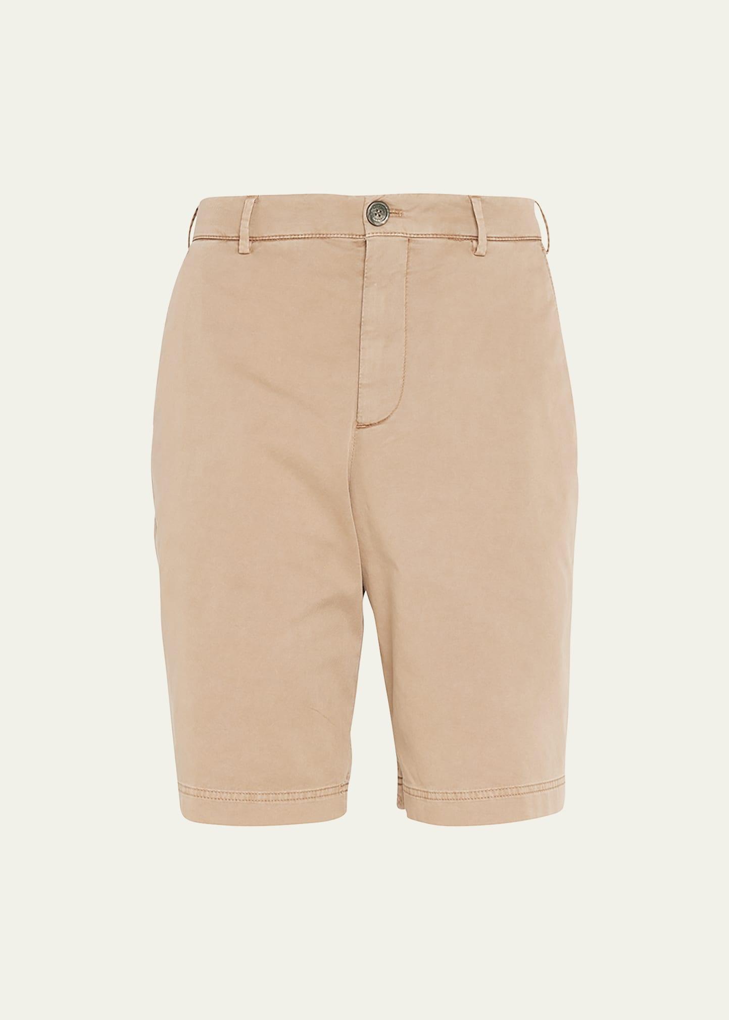 Mens Cotton Bermuda Shorts Product Image