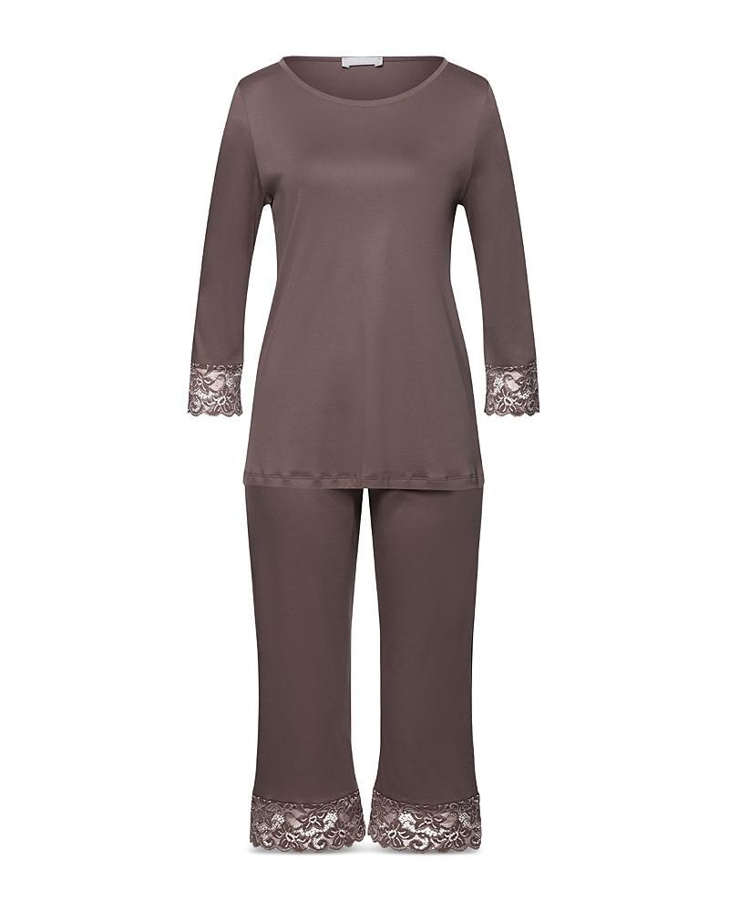 Hanro Moments Crop Pajama Set Women's Pajama Sets Product Image