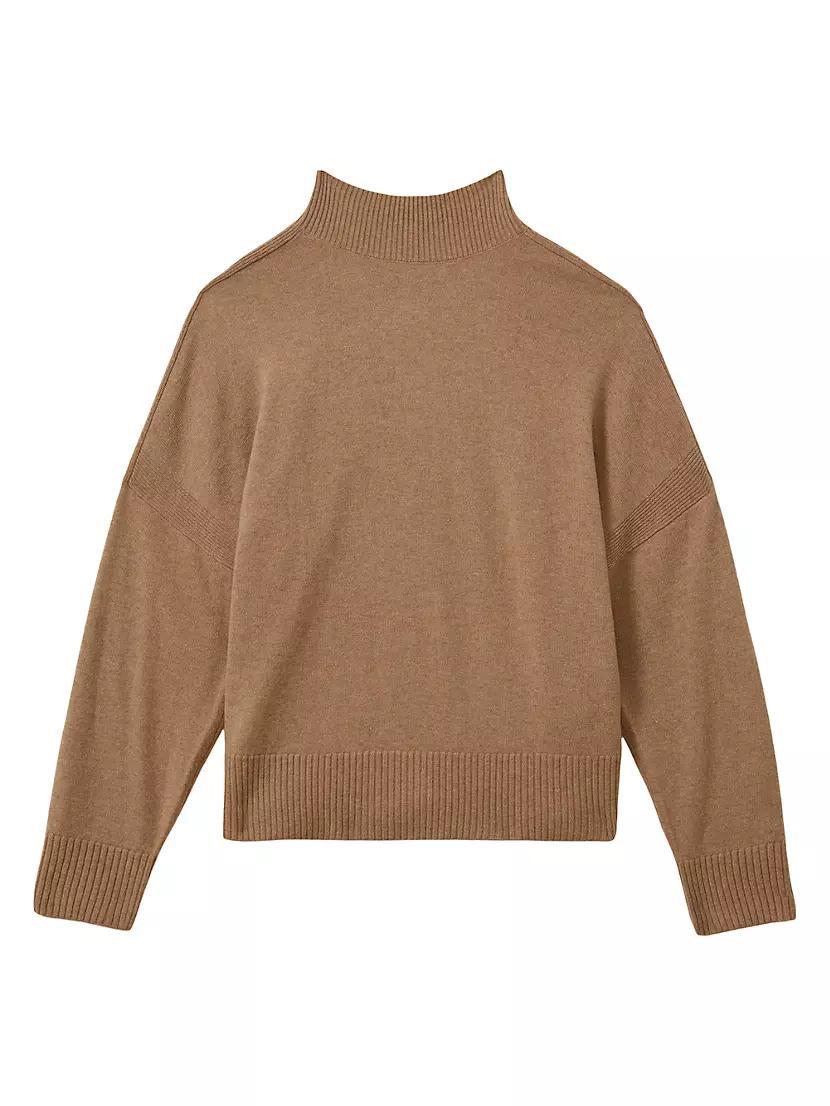 Womens Alicia Funnel Neck Wool-Blend Sweater Product Image