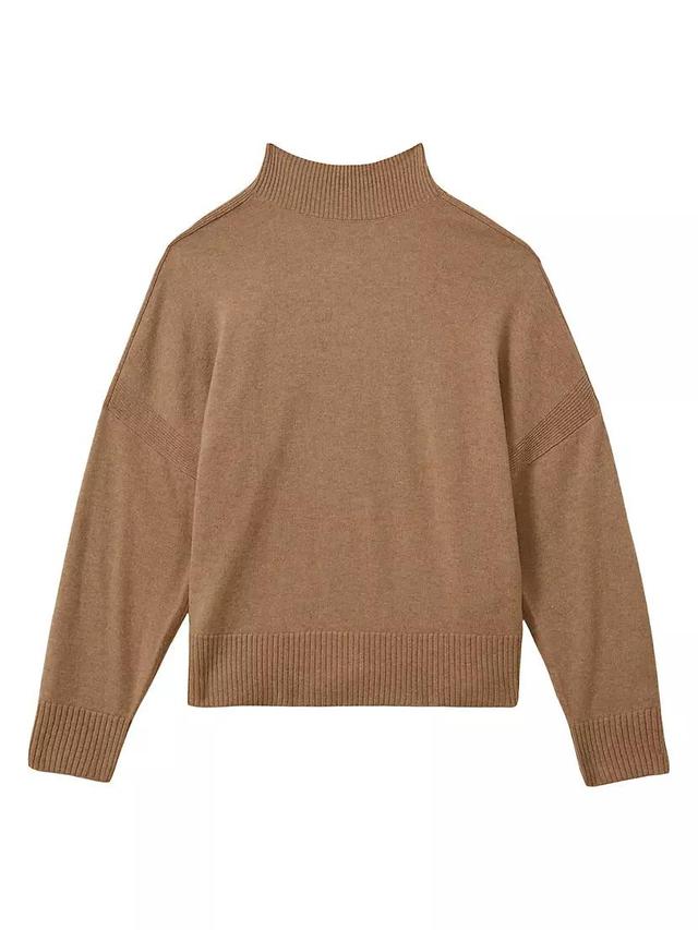 Alicia Funnel Neck Wool-Blend Sweater Product Image