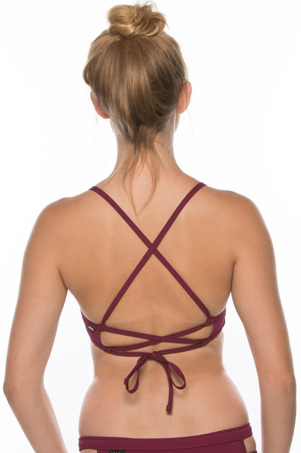 Grayson Bikini Top - Cabernet Female Product Image