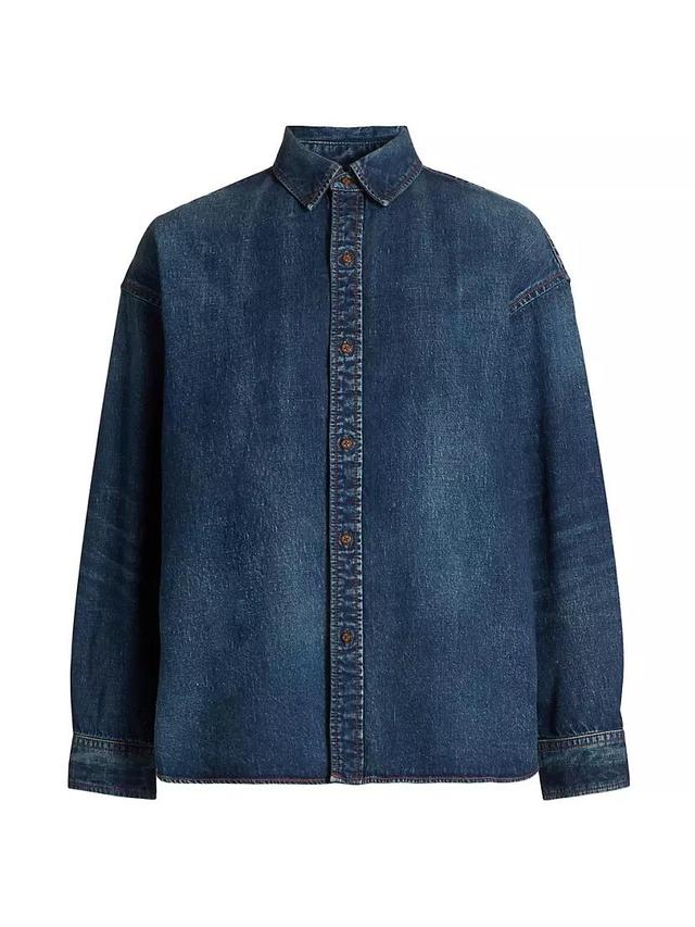 Emporia Oversized Denim Shirt Product Image