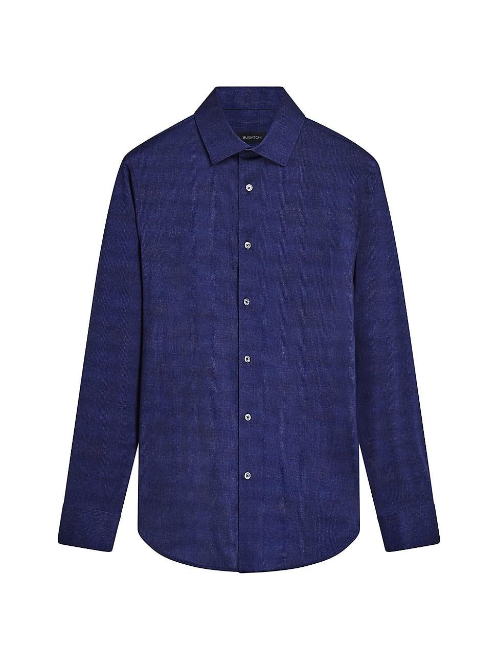 Bugatchi OoohCotton James Mlange Button-Up Shirt Product Image