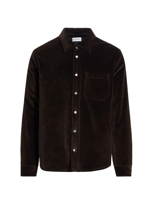 Mens Corduroy Padded Overshirt Product Image