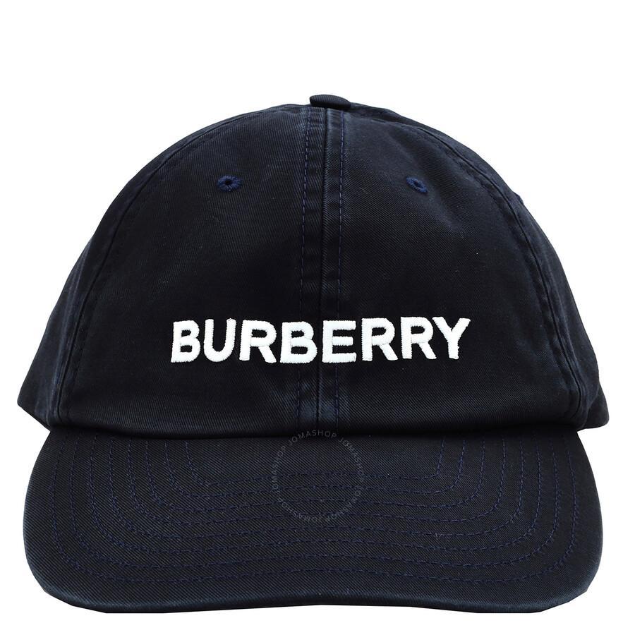 BURBERRY Baseball Cap In Blue Product Image