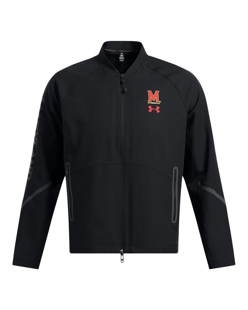 Men's UA Unstoppable Woven Collegiate Bomber Jacket Product Image