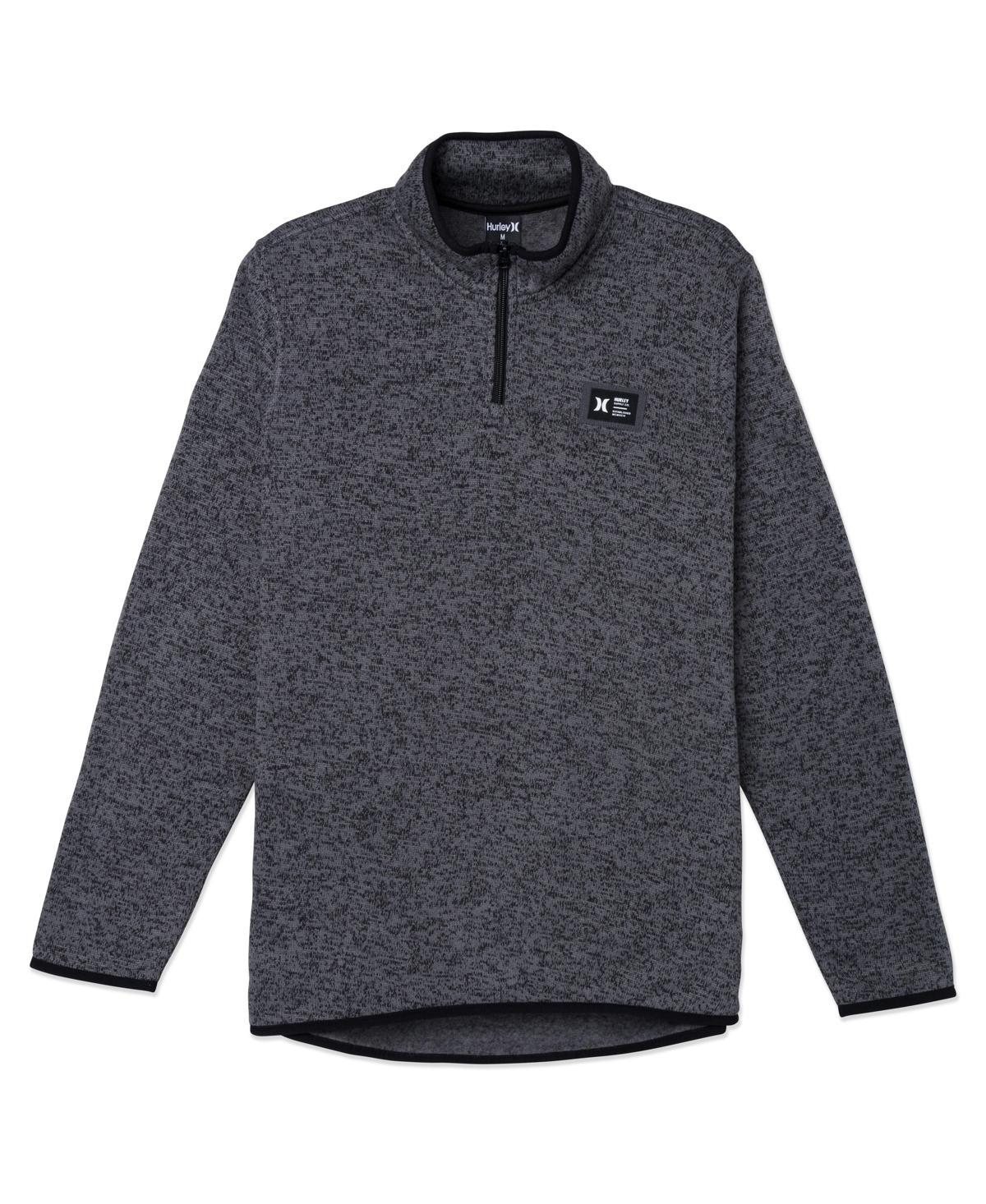 Hurley Mens Mesa Ridgeline 1/4 Zip Sweatershirt Product Image