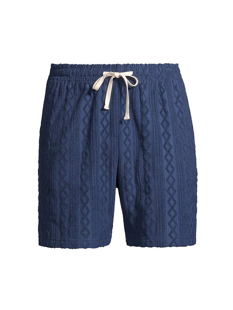 Mens Nova Terry Cloth Jacquard Shorts Product Image