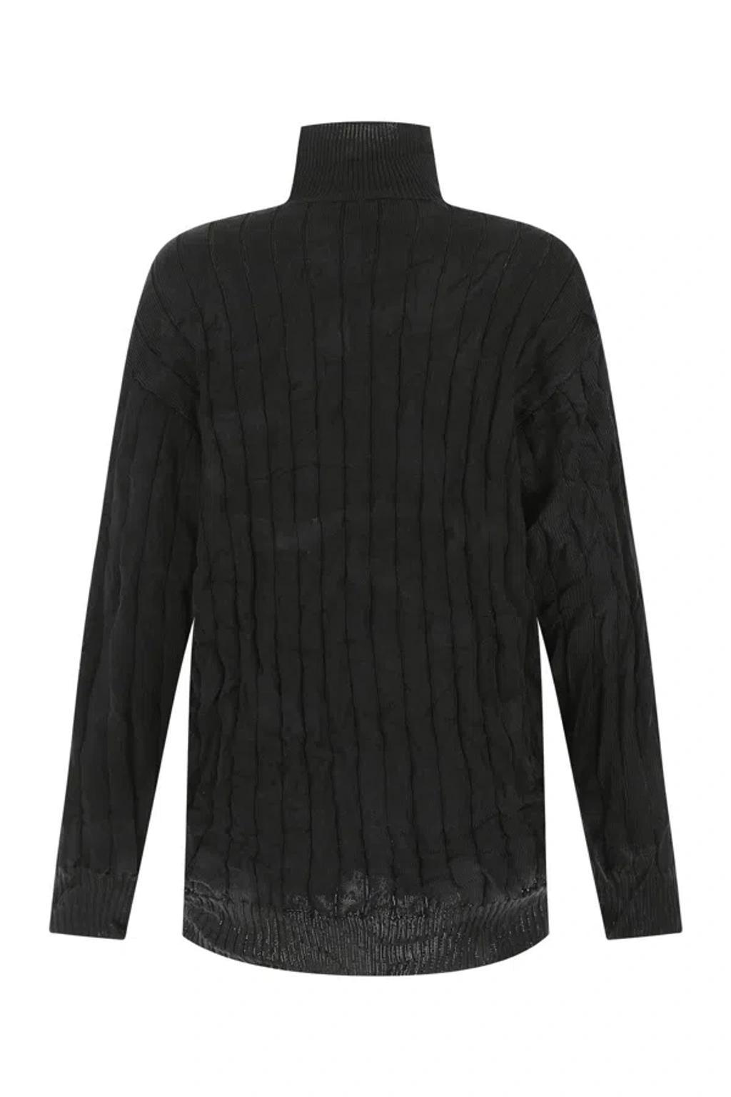 BALENCIAGA Sweaters In Black Product Image