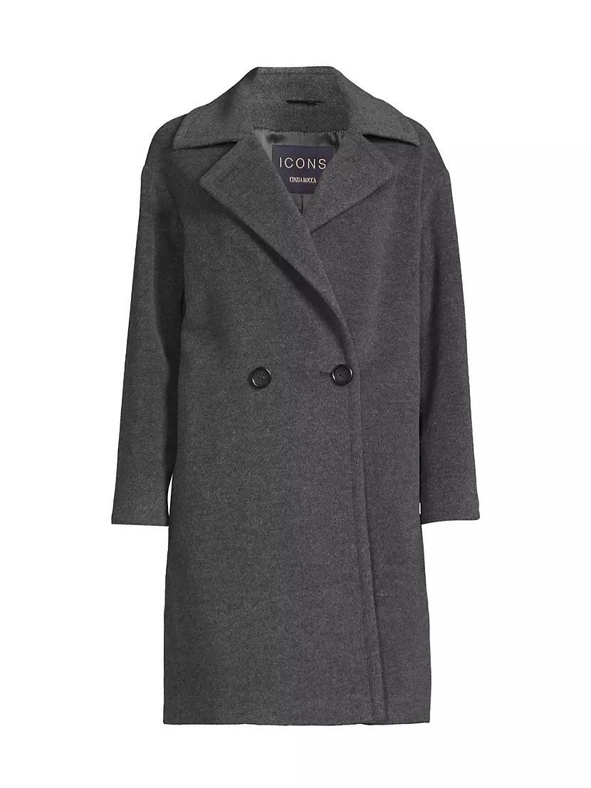 Wool-Cashmere Double-Breasted Coat product image