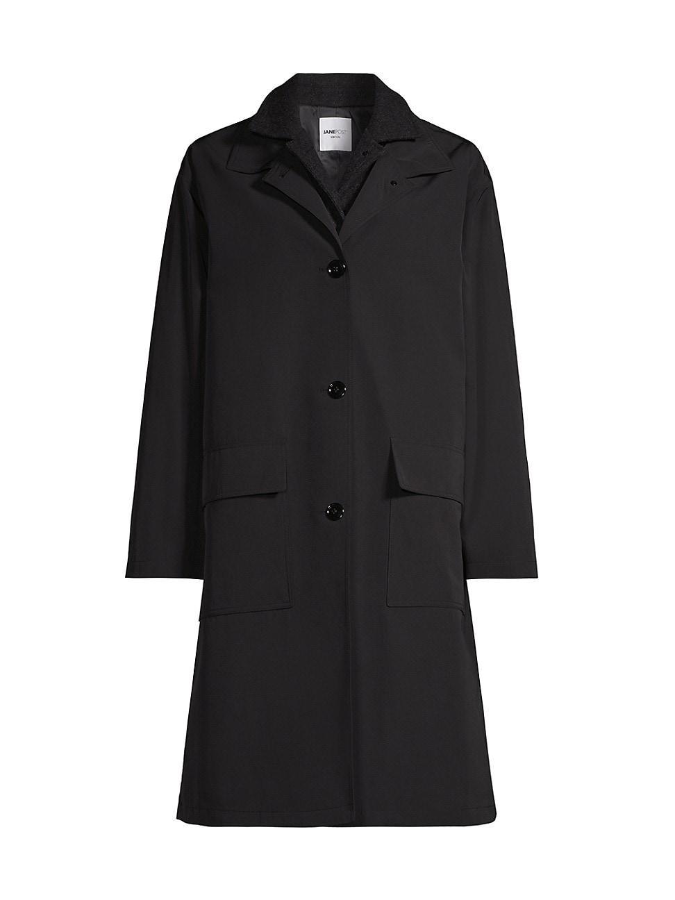 Womens Double-Layered Wool Coat product image