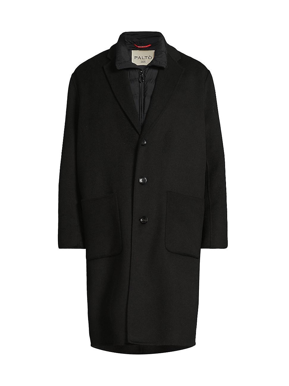 Mens Cameron Wool Oversized Top Coat Product Image