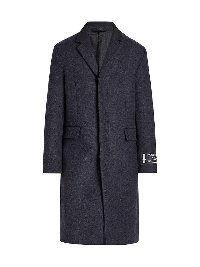 Mens Orkar Wool-Blend Coat Product Image