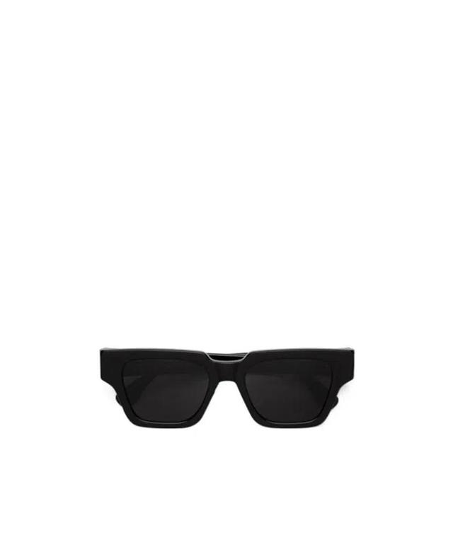 RETROSUPERFUTURE Logo Sunglasses In Black Product Image