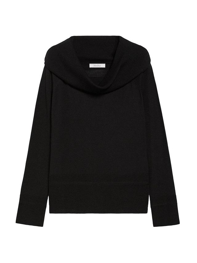 Womens Tiglio Virgin Wool Off-The-Shoulder Sweater Product Image