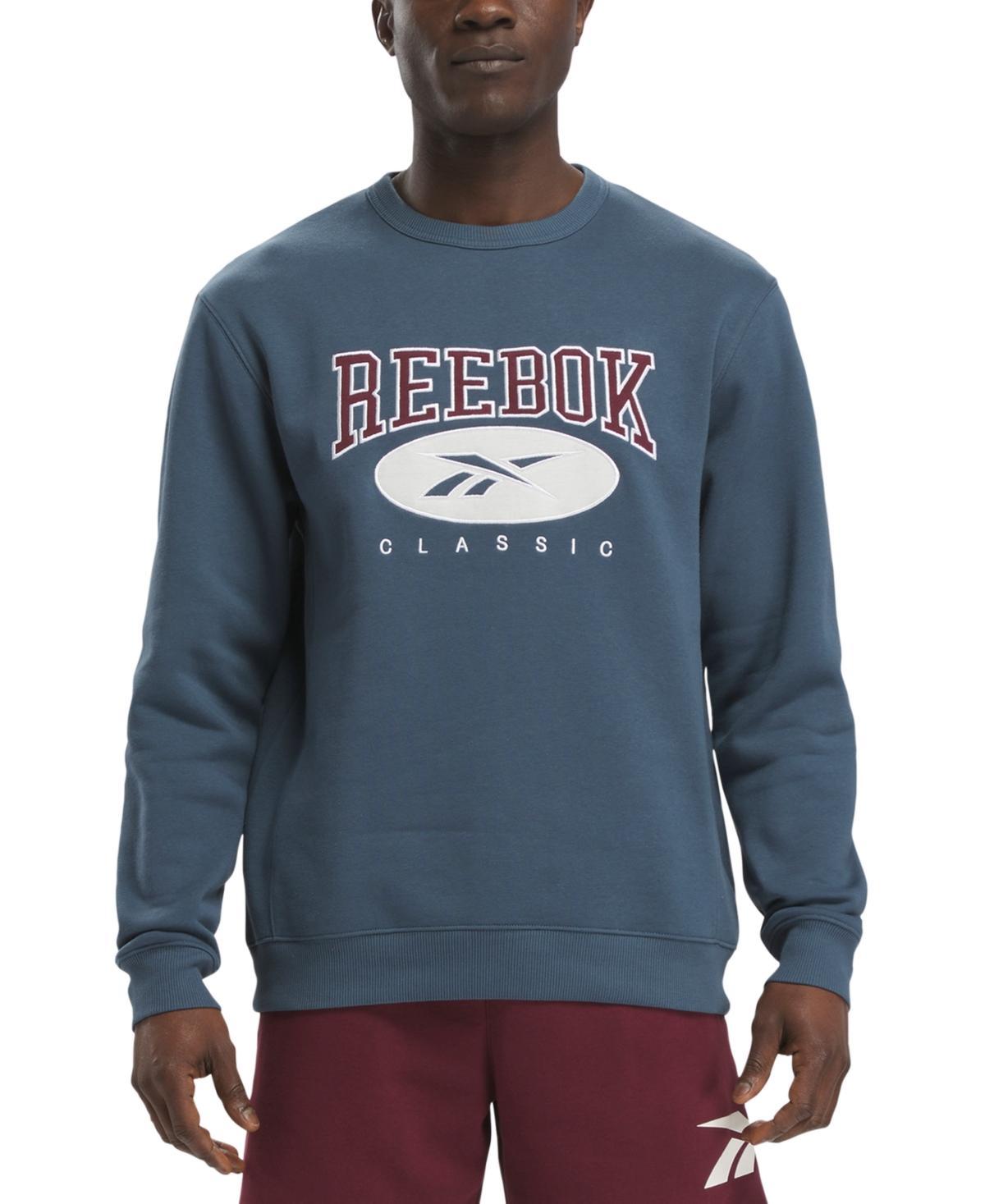 Reebok Mens Archive Crewneck Logo Sweatshirt Product Image