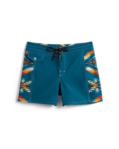 Women's Birdie Boardshort - PWM Turquoise Product Image