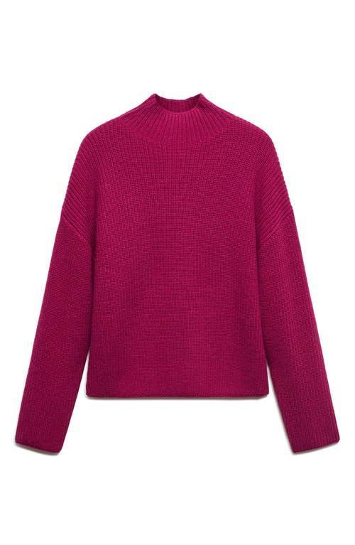 MANGO Mock Neck Sweater Product Image