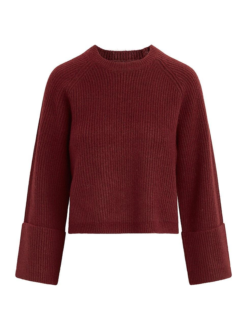 Womens The Rey Rib-Knit Sweater product image