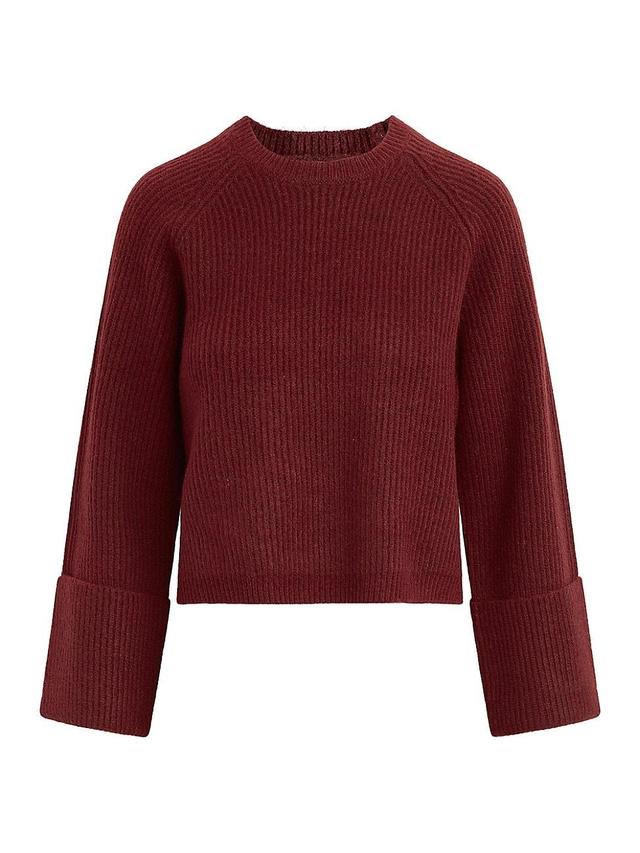 Womens The Rey Rib-Knit Sweater Product Image