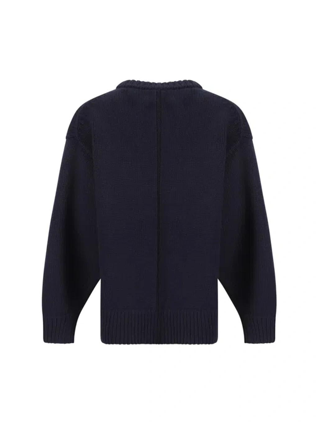 Ophelia Sweater In Dark Navy Product Image