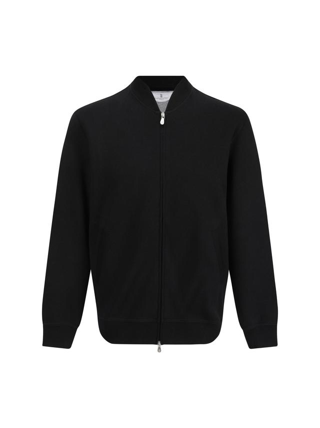 BRUNELLO CUCINELLI Sweatshirt In Nero Product Image