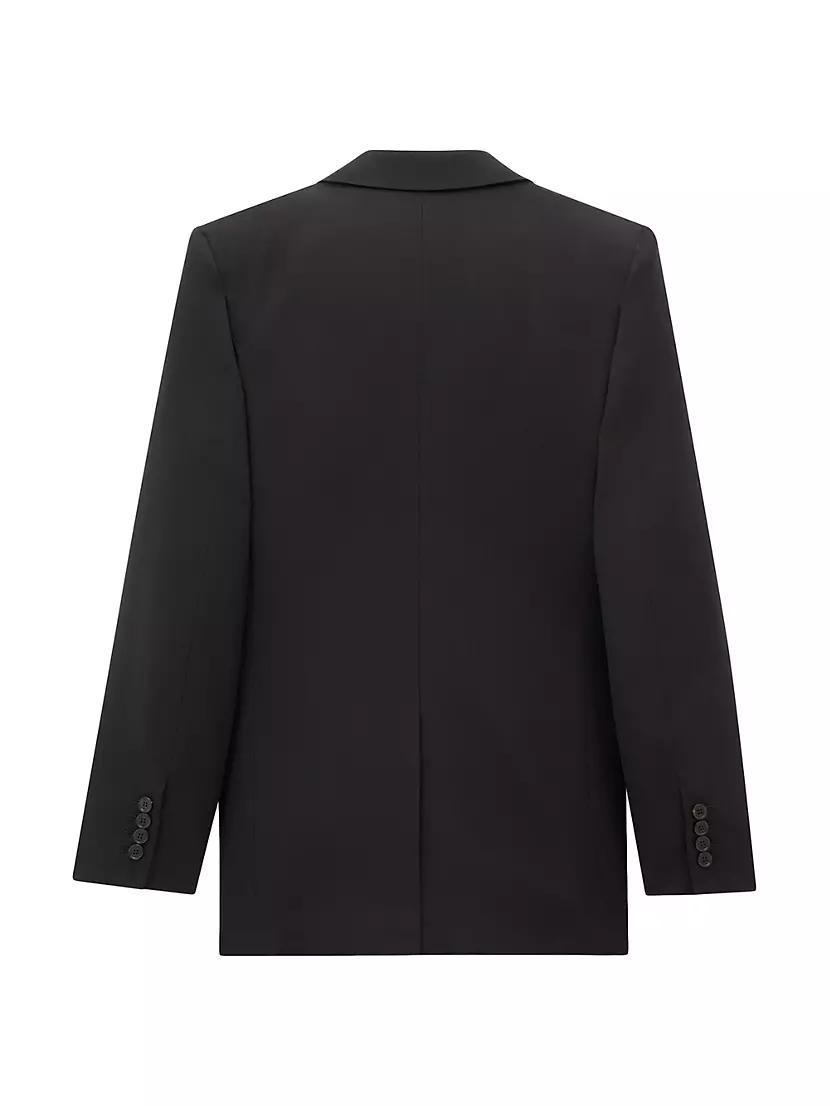 Jacket in Wool Gabardine Product Image