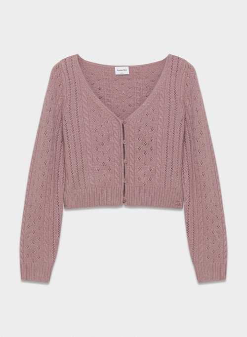 romy merino wool cardigan Product Image