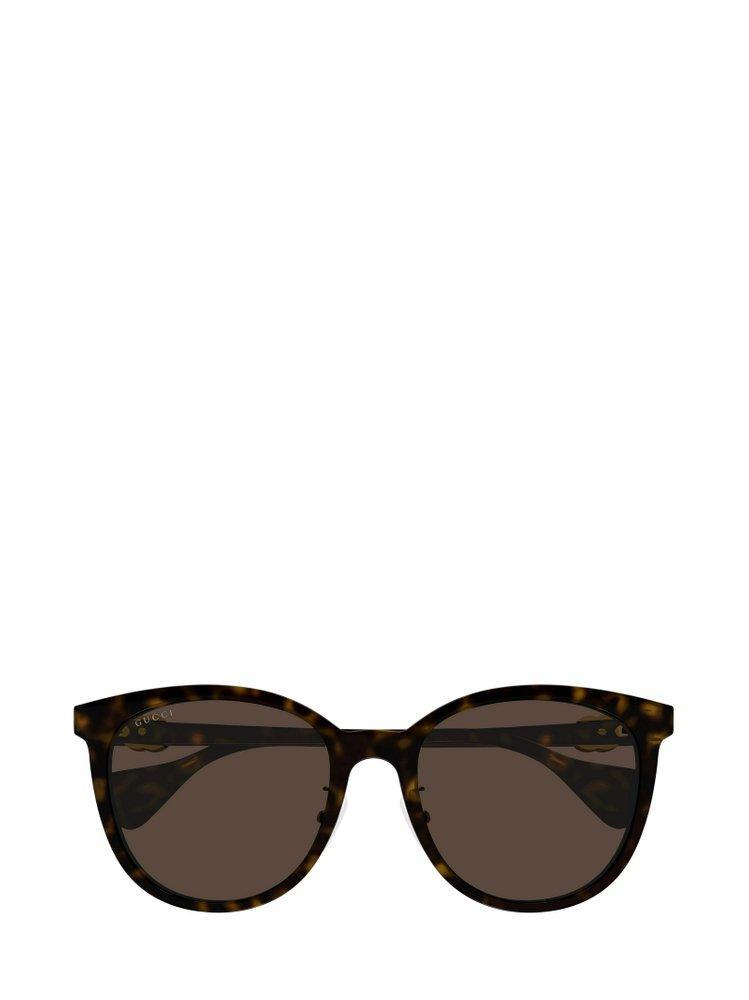 Eyewear Square Frame Sunglasses In Brown Product Image