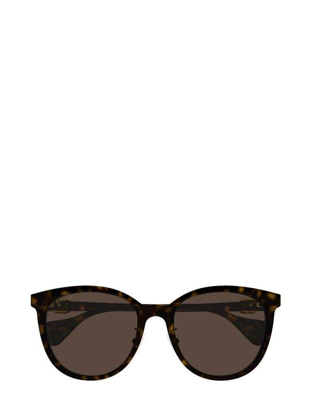 Eyewear Square Frame Sunglasses In Brown Product Image