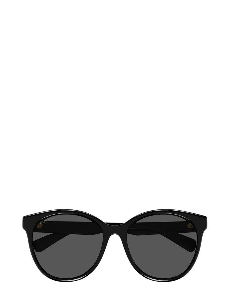 Eyewear Oval Frame Sunglasses In Black Product Image