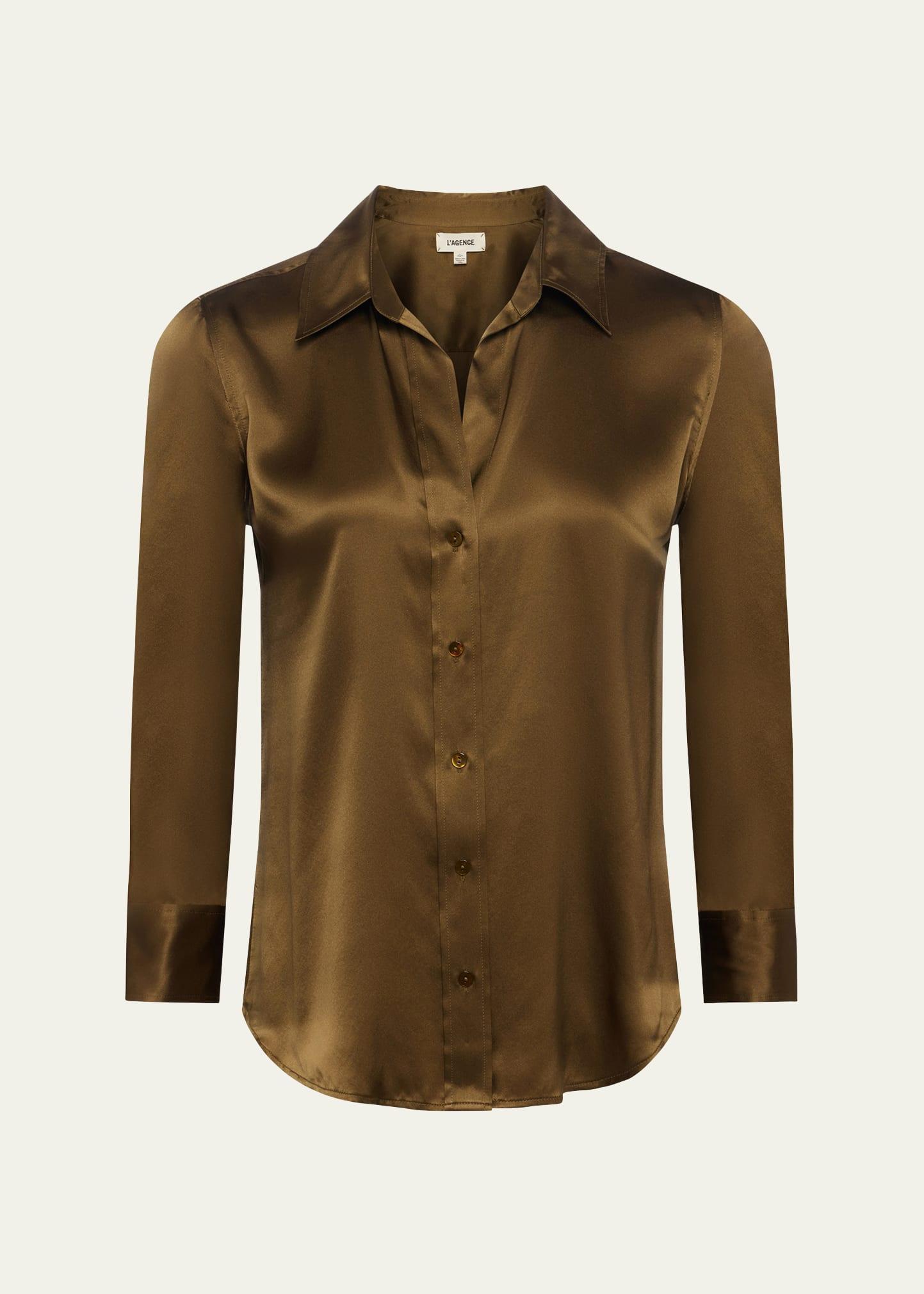 L'AGENCE Dani Blouse Size L, M, XL, XS. Product Image