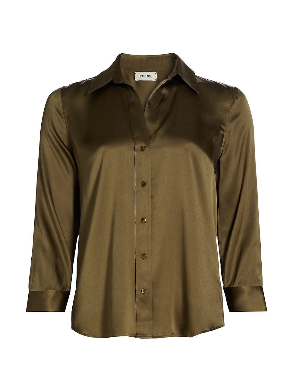 L'AGENCE Dani Blouse Size L, M, XL, XS. Product Image