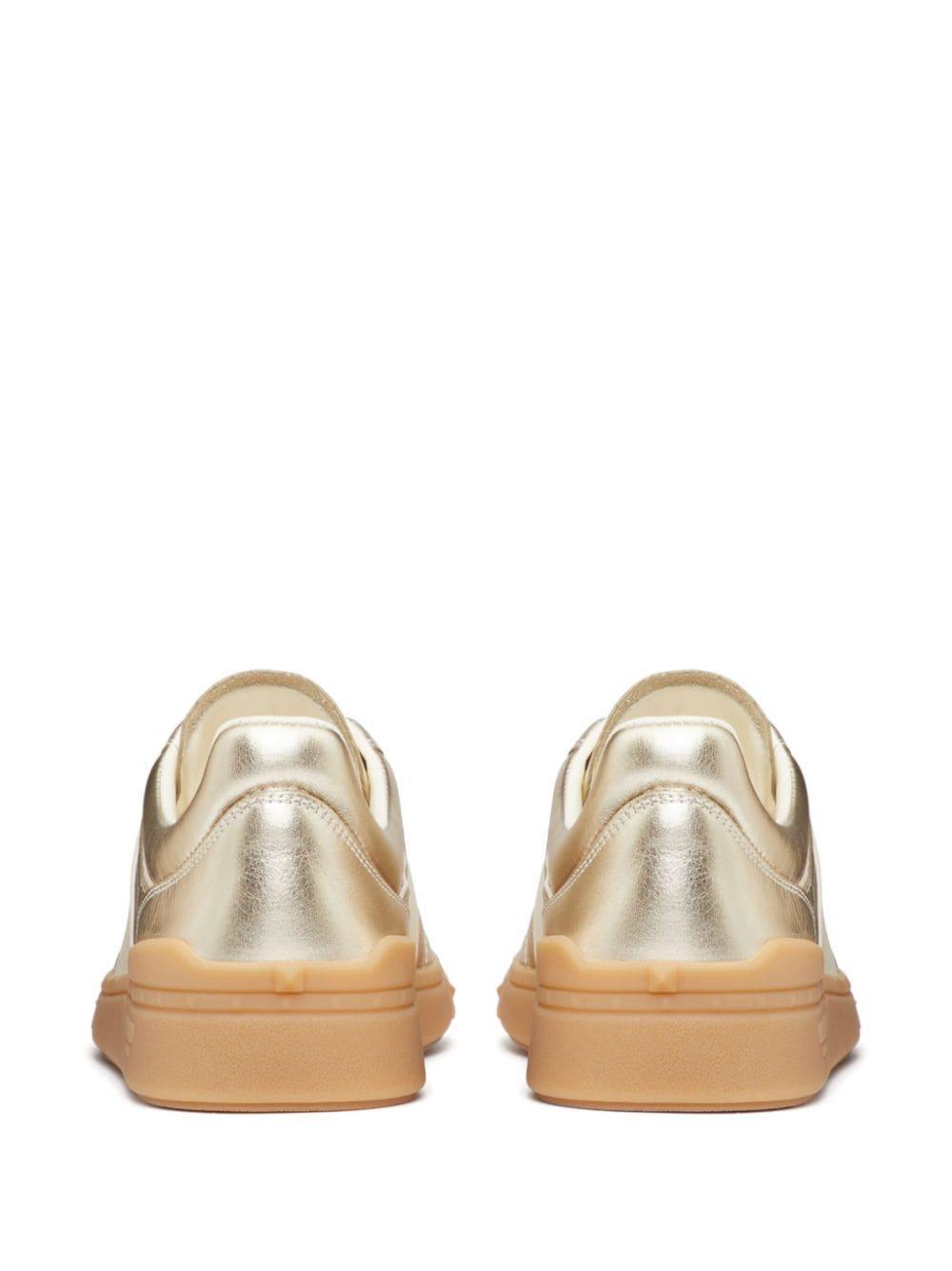 Upvillage Sneakers In Platinum,ivory,amber Product Image