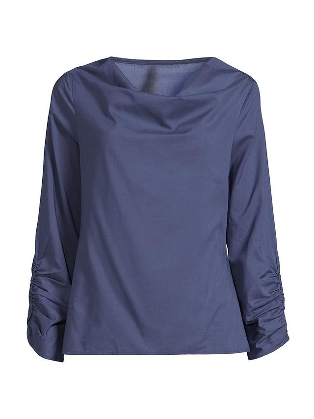 Womens Dania Ruched Blouse Product Image