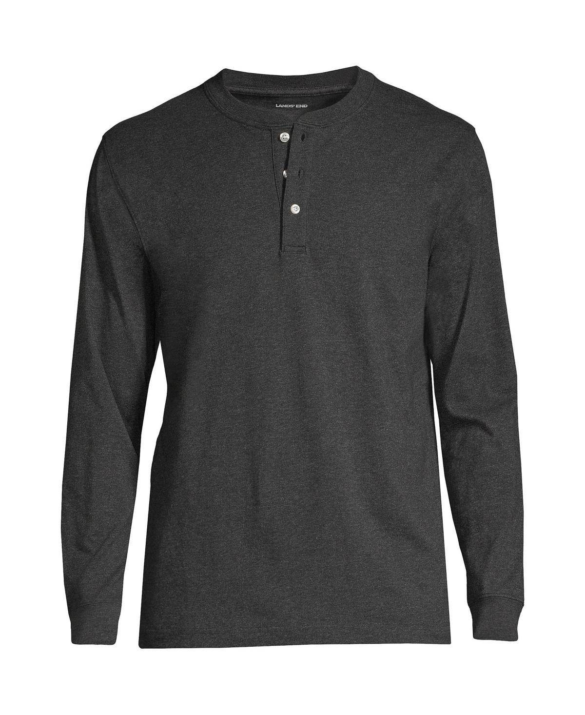 Mens Lands End Super-T Henley Product Image