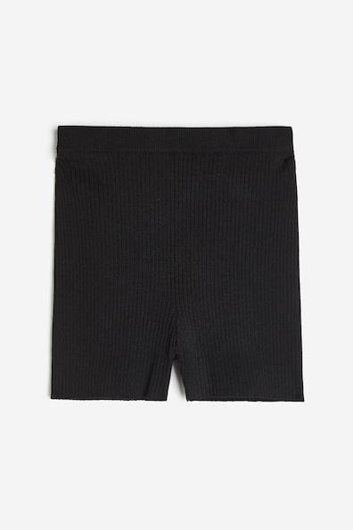 Rib-knit Bike Shorts Product Image