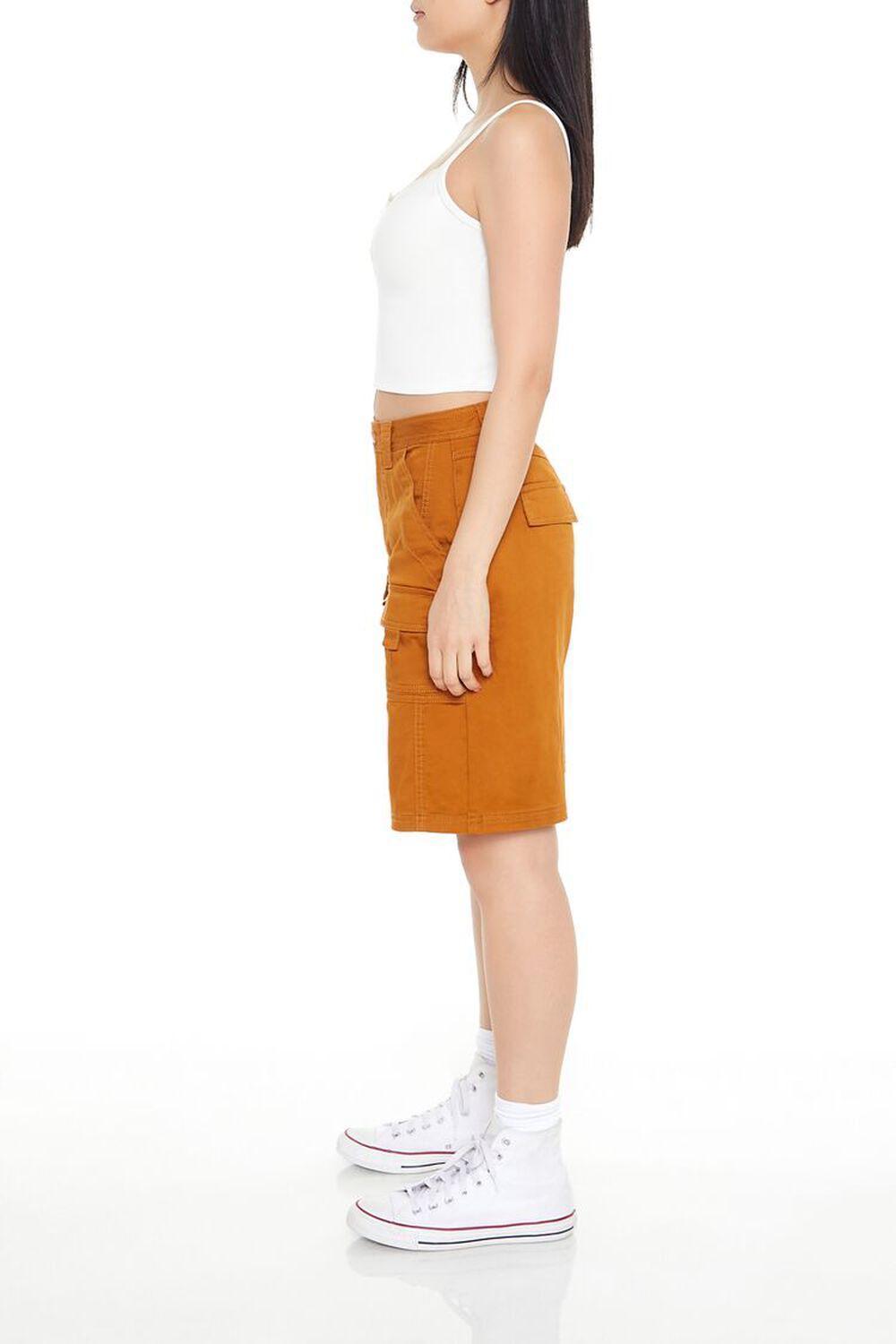 Twill Cargo Bermuda Shorts | Forever 21 Product Image